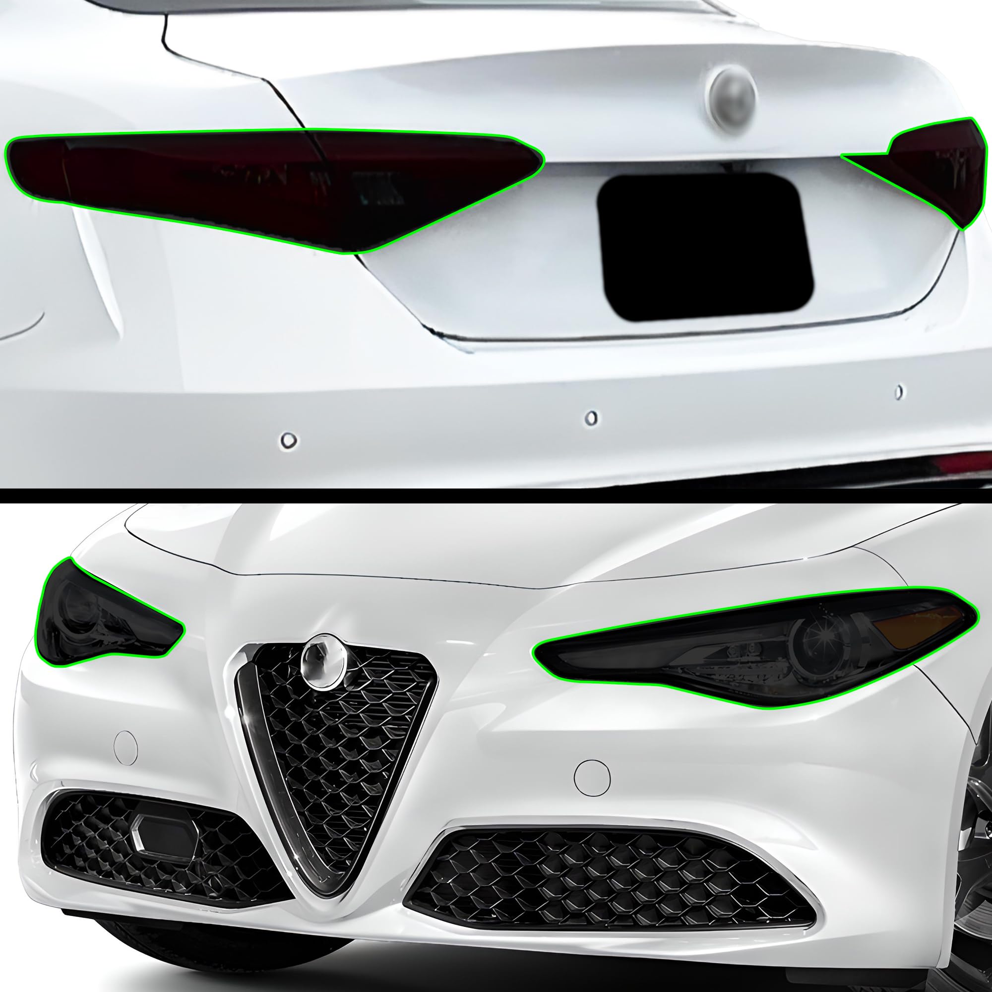 Amazon.com: BOGAR TECH DESIGNS Full Headlight Taillight Tint Kit
